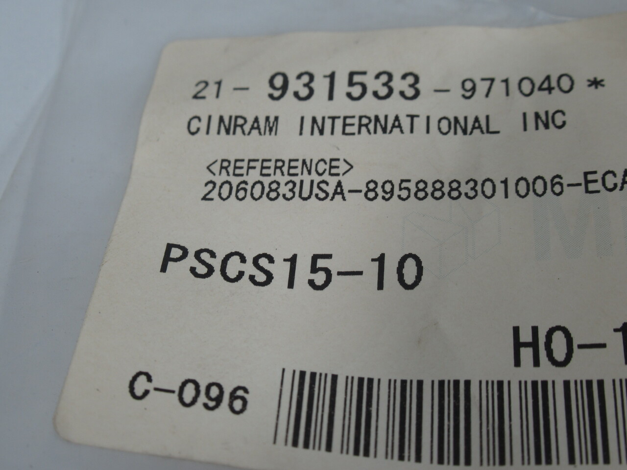 Misumi PSCS15-10 Shaft Collar 15mm Shaft 10mm Width 34mm OD ! NWB !