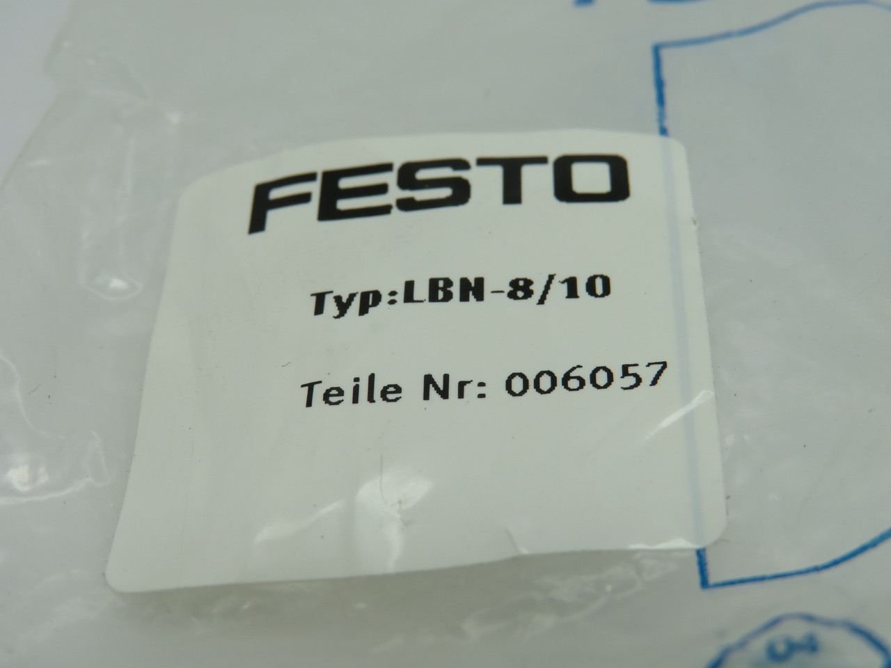 Festo 6057 LBN-8/10 Clevis Foot ! NWB !
