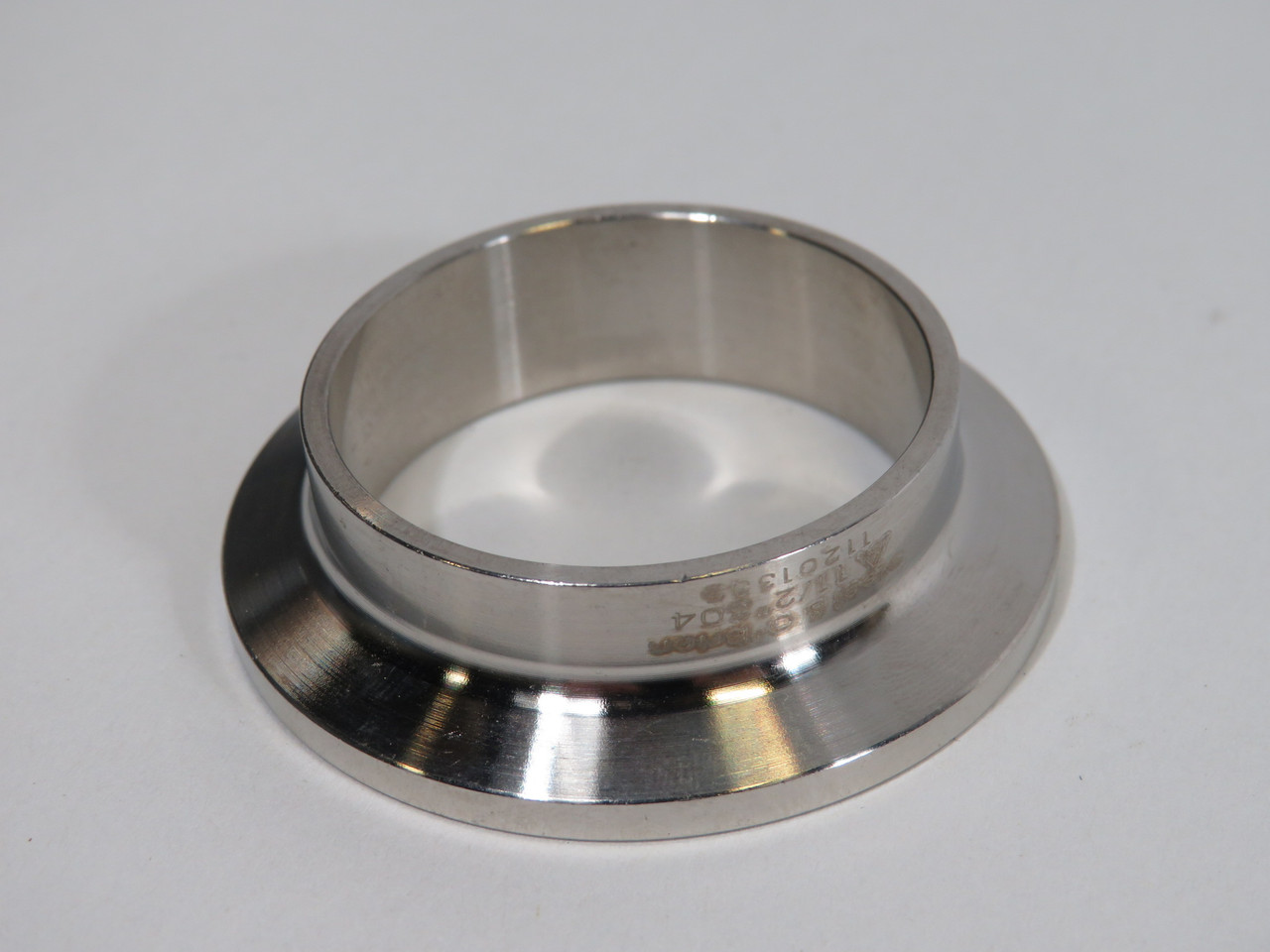 Steel & O'Brien 11201335 Stainless Steel Sanitary Fitting Ferrule 1-1/2" USED