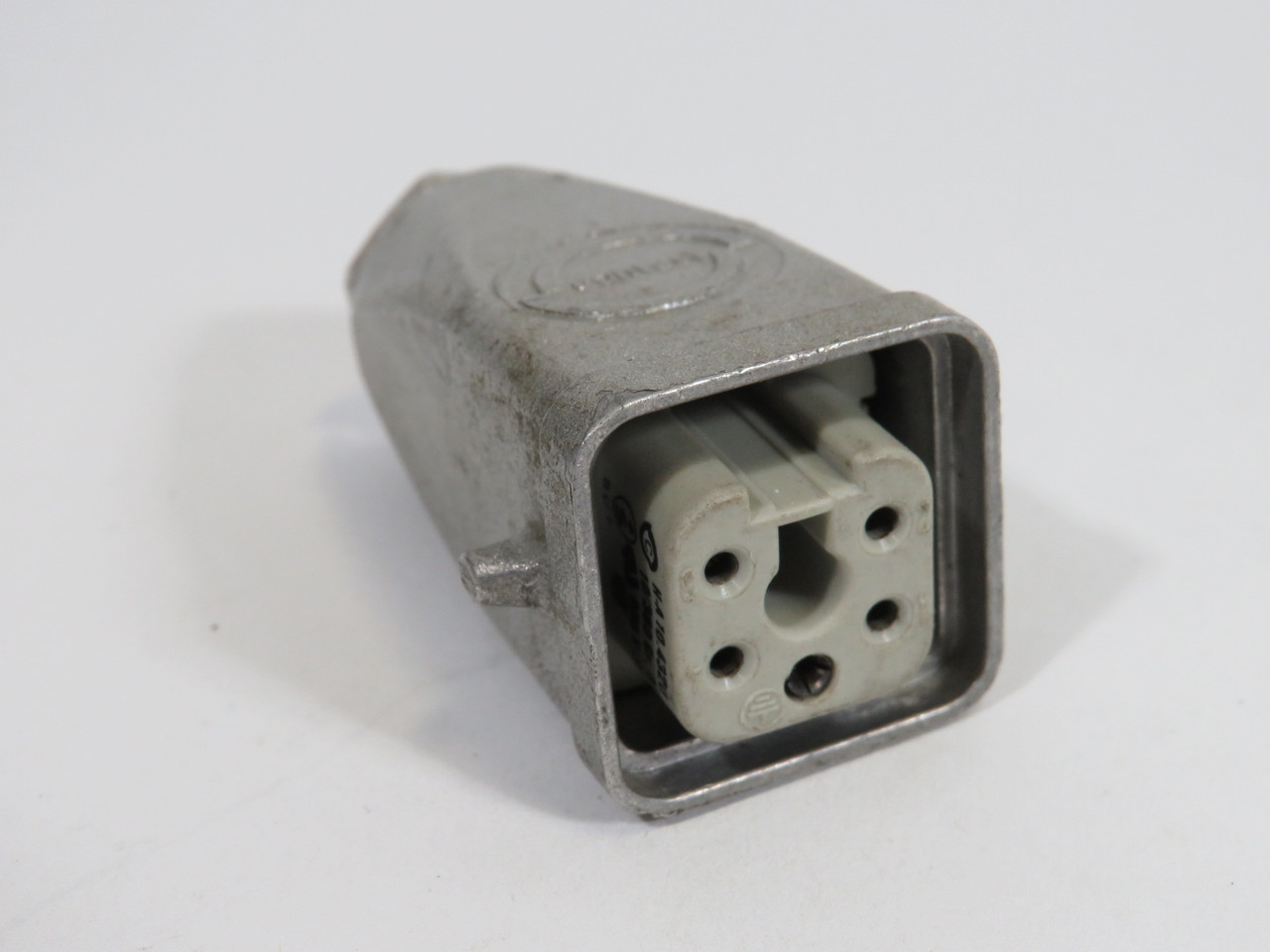 Contact H-A 10.4320 Connector Receptacle 600V w/ H-A 3MTGV Enclosure USED