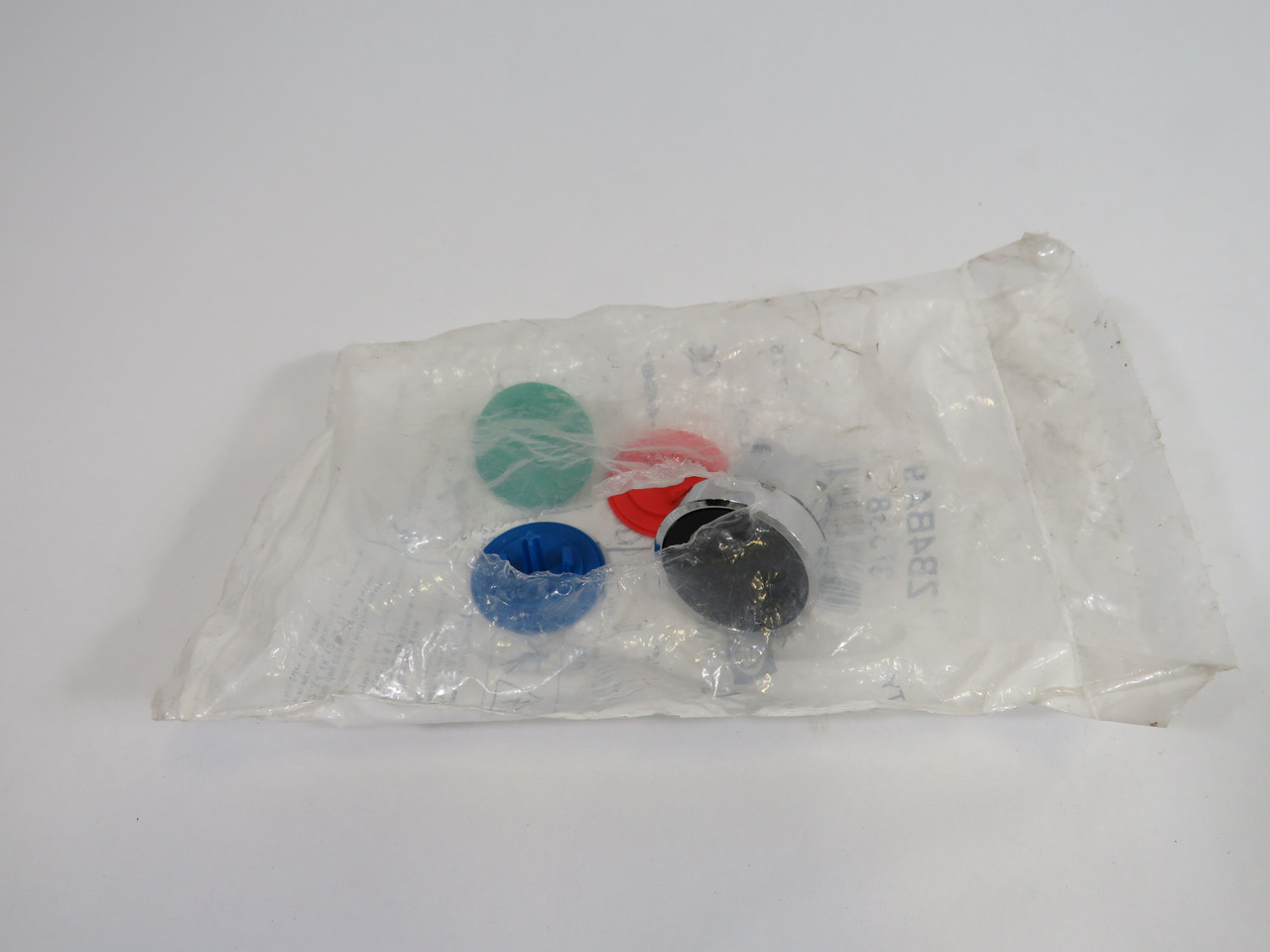 Telemecanique ZB4BA9 Push Button Operator Flush Head *Missing Caps* ! NWB !