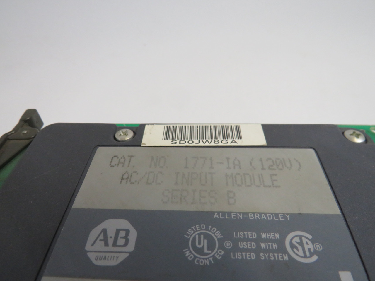 Allen-Bradley 1771-IA AC/DC Input Module Series B 120V USED