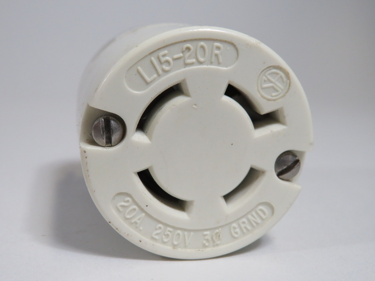 Generic L15-20C Twist-Lock Connector Insert 20A 250V 4W 3P USED