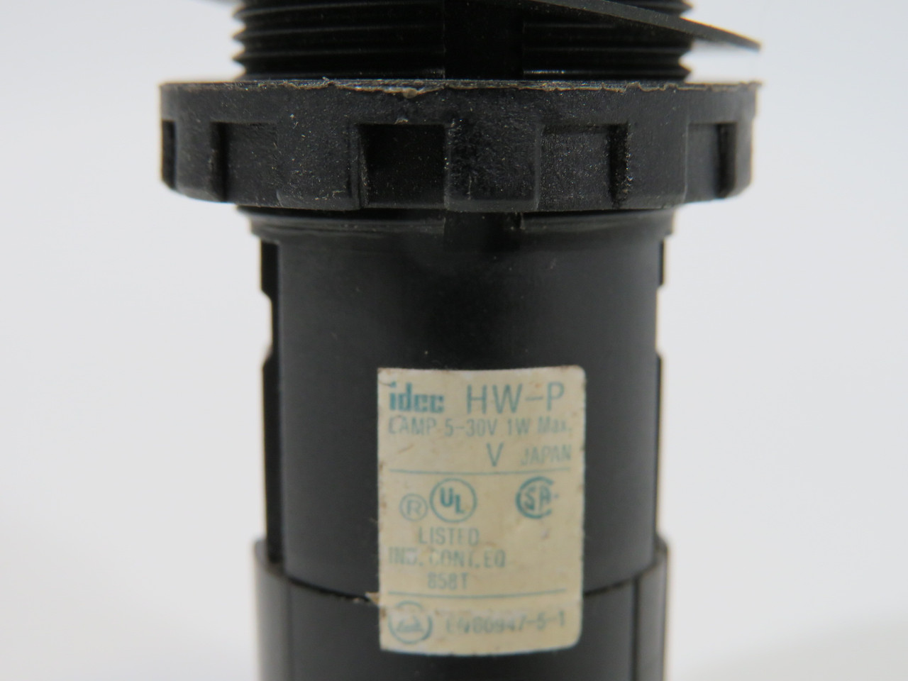 IDEC HW1P-1FQ0-G Pilot Light Operator Green Lens 5-30VDC USED