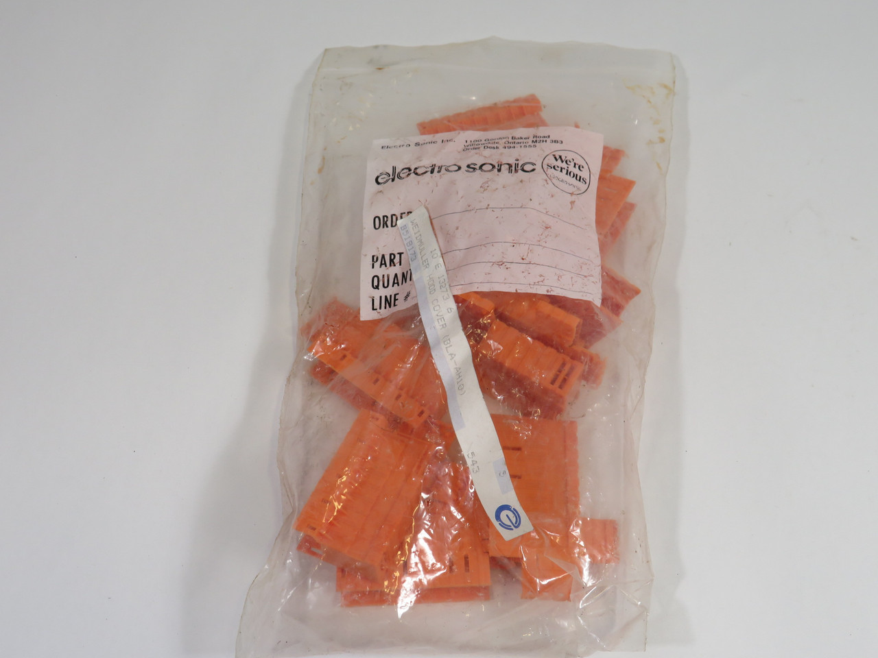 Weidmuller 1327360000 BLA-AH10 Hood Cover 10-Pole *No Clamp* 10-Pack ! NWB !