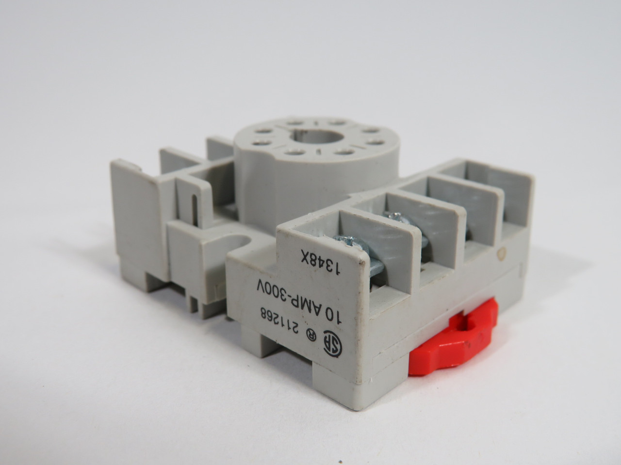 Square D 8501NR51 Series B Relay Socket 10A@600V 15A@300V 8-Pin USED