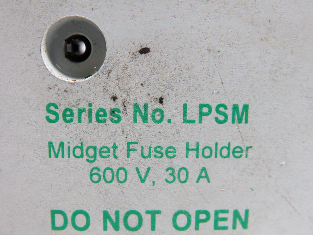 Littelfuse LPSM002 Fuse Holder 600V 30A 2-Pole SHELF WEAR USED