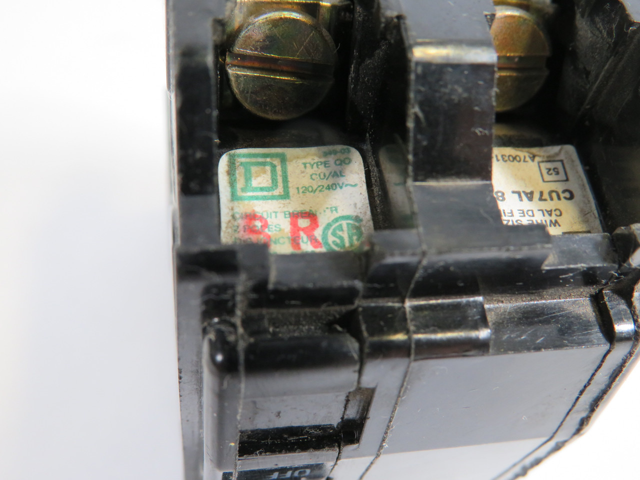 Square D QOB220 Circuit Breaker 20A 120/240V 2-Pole USED