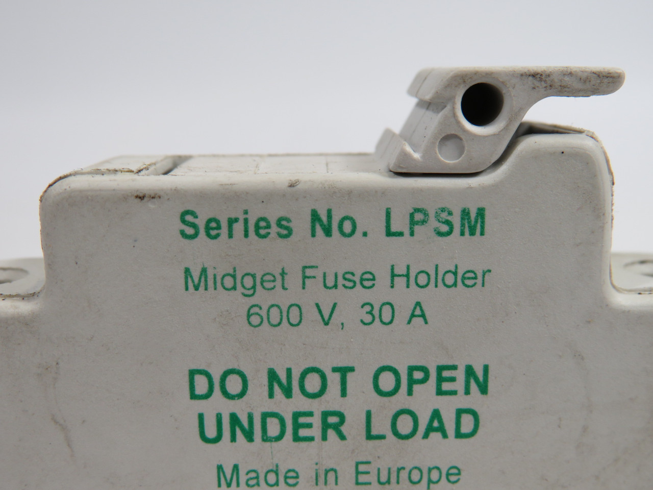 Littelfuse LPSM001 Fuse Holder 600V 30A 1-Pole SHELF WEAR USED