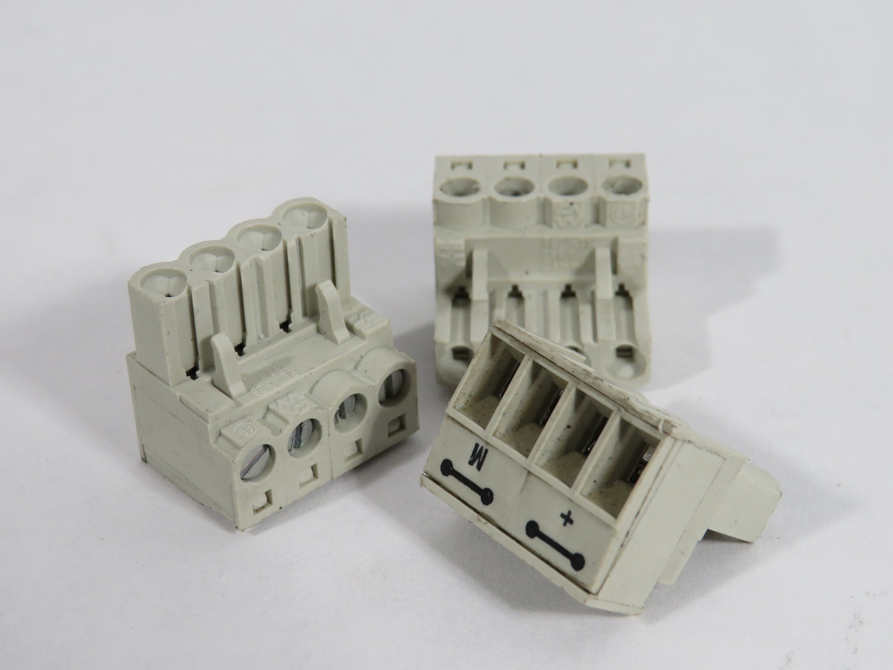 Weidmuller BLZ5.08/4 PCB Connector 2.5mm 4-Pole 250V Lot of 5 USED