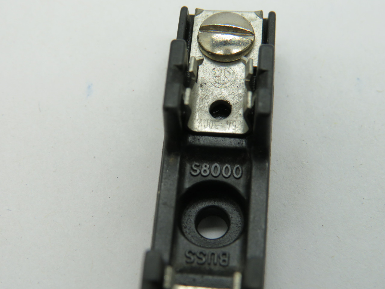 Bussmann S8000-1 Fuse Block 25A 300V 1 Pole Screw Terminals 1/4"x1-1/4" ! NOP !