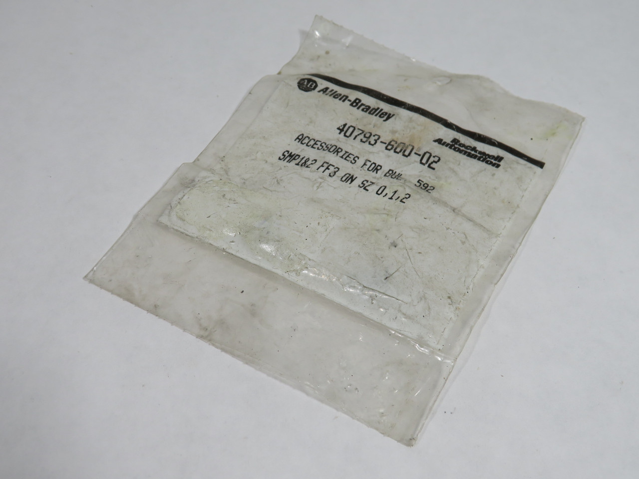 Allen-Bradley 40793-600-02 Accessories Kit for 592 Overload Relays NWB