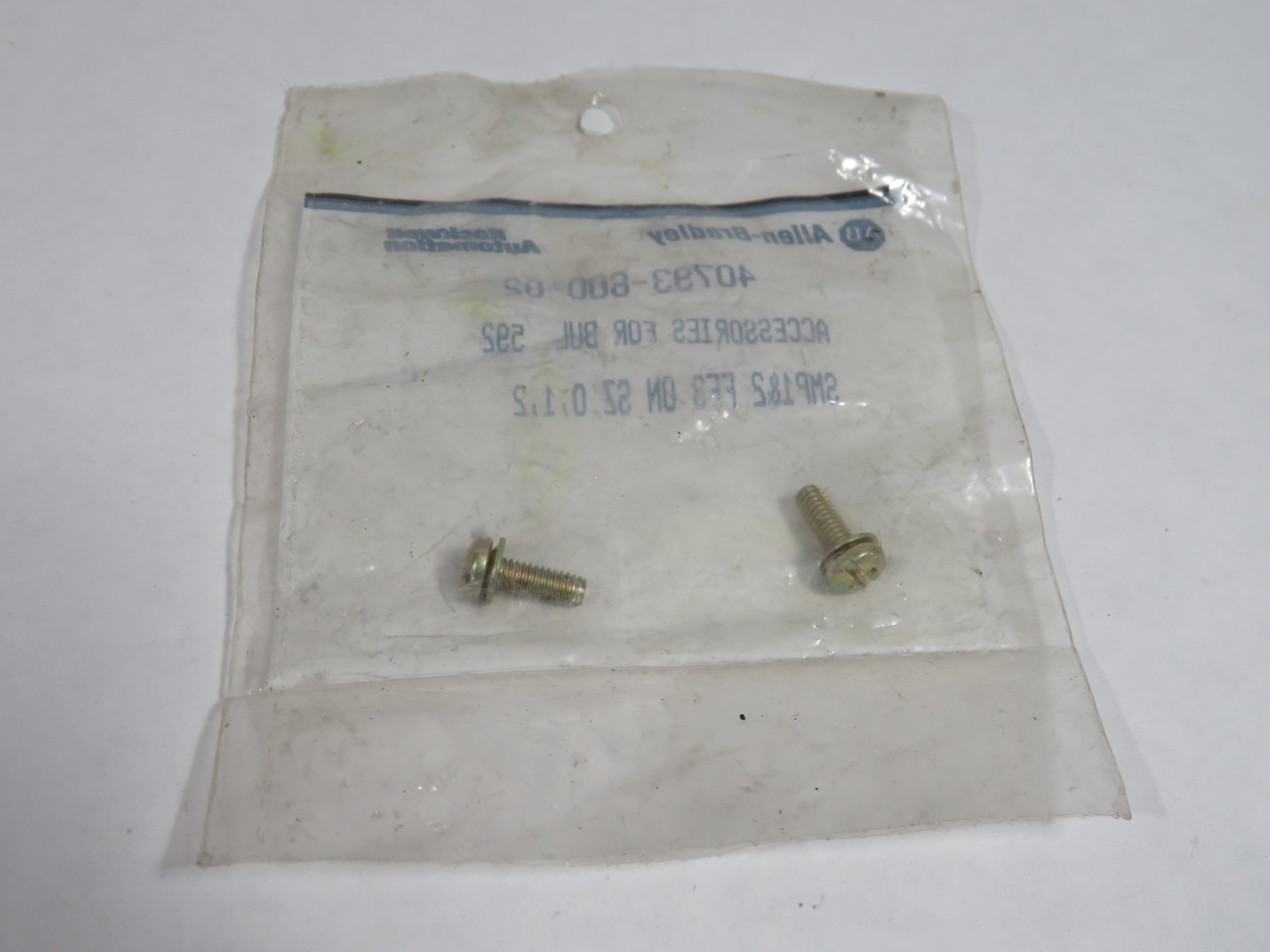 Allen-Bradley 40793-600-02 Accessories Kit for 592 Overload Relays NWB