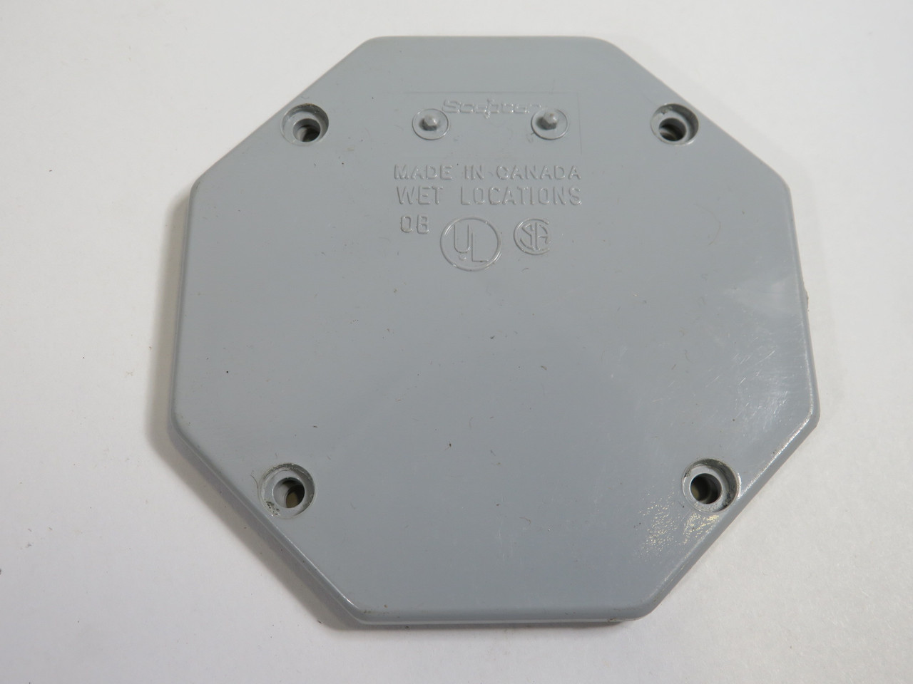 Scepter SCEOB15/10 COVER ONLY for Octagonal PVC Slab Box 077983 Lot of 2 USED