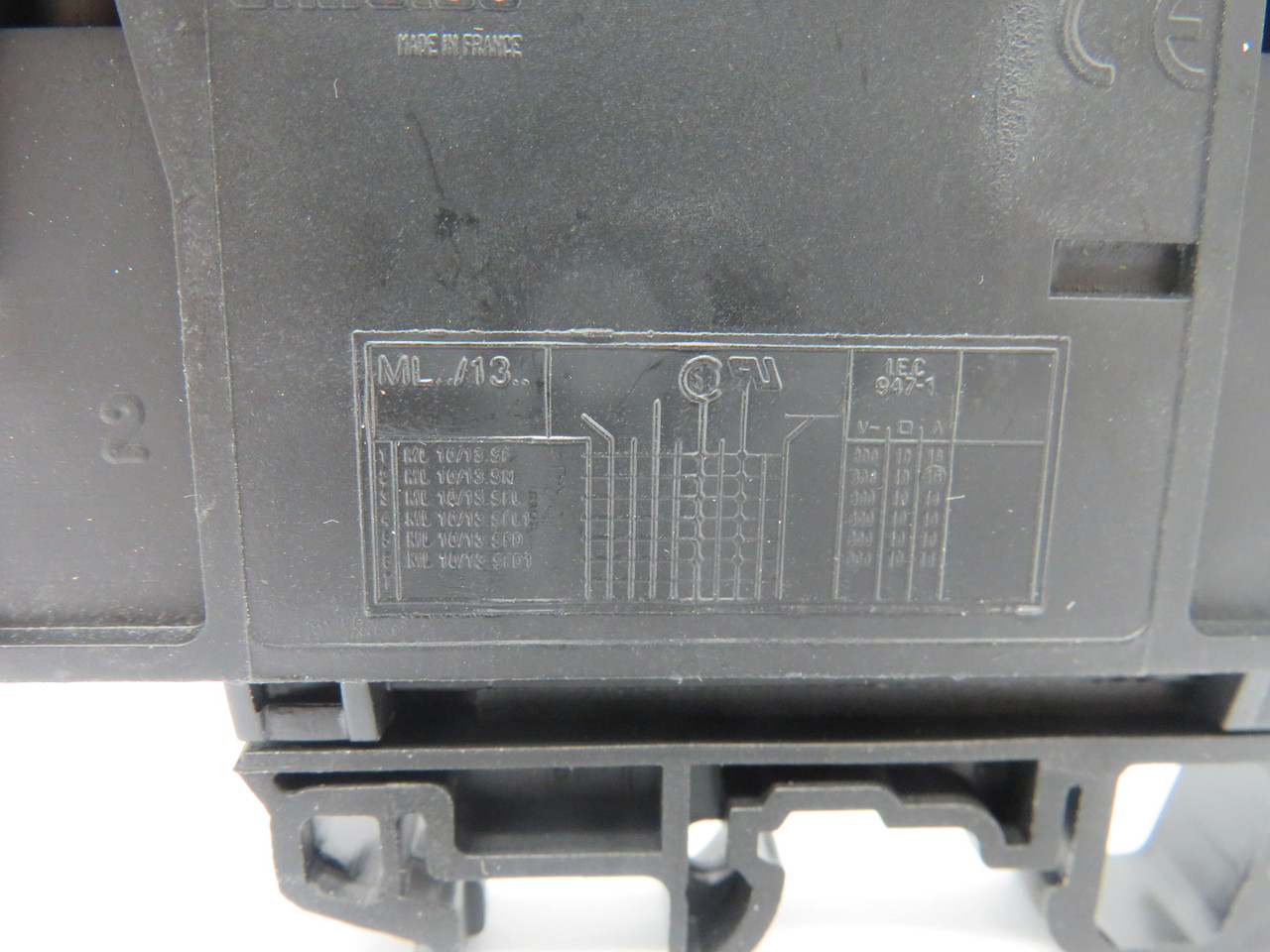 Entrelec ML10/13.SF Non-Indicating Fused Terminal Block 10mm 10AWG NOP
