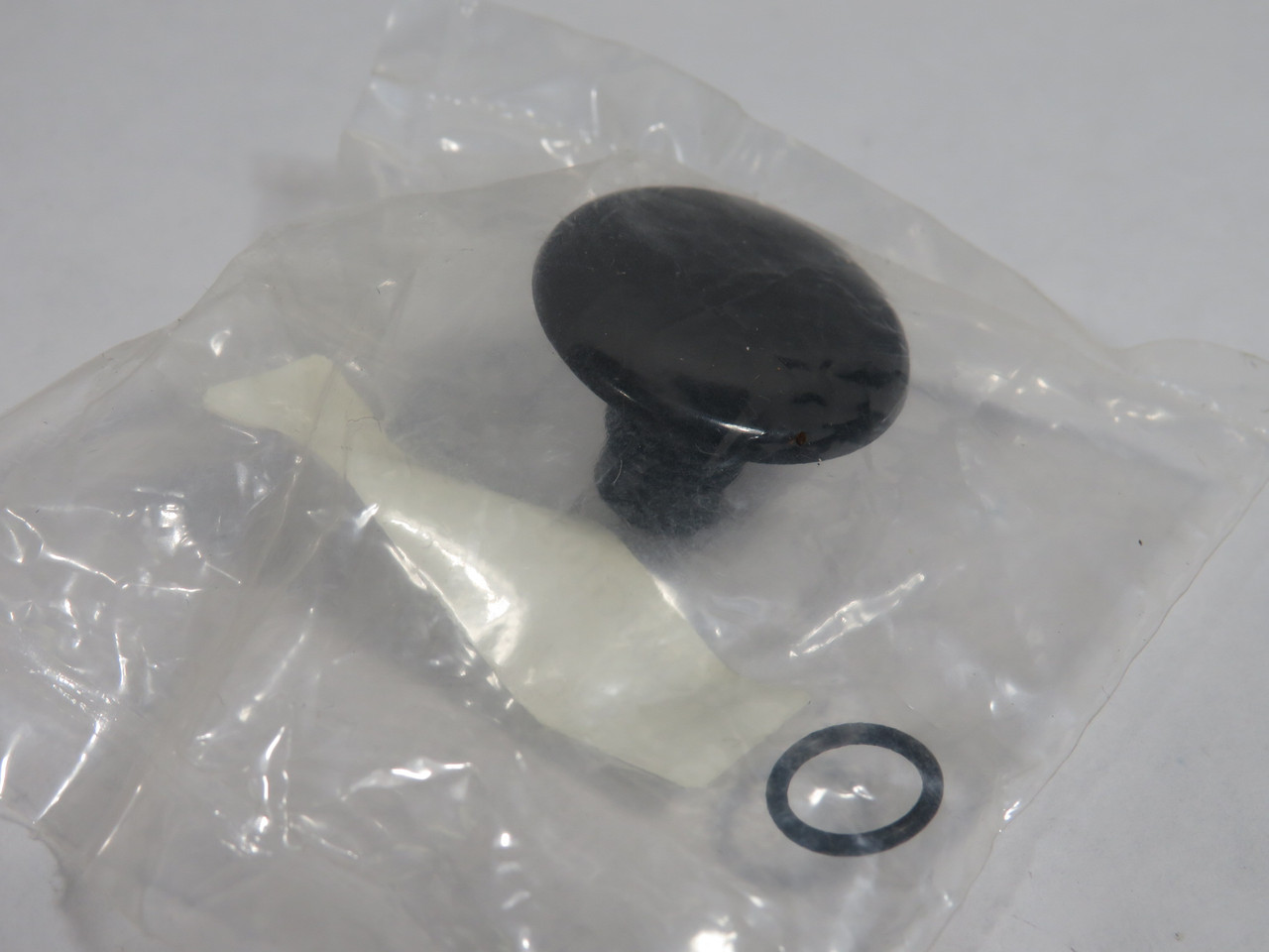 General Electric CR104G102 Mini Push Button Black Mushroom Head USED