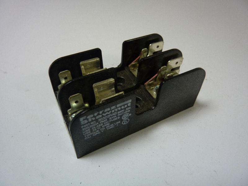 Ferraz Shawmut 30322RAB Fuse Holder 30 Amp 600V 2P USED