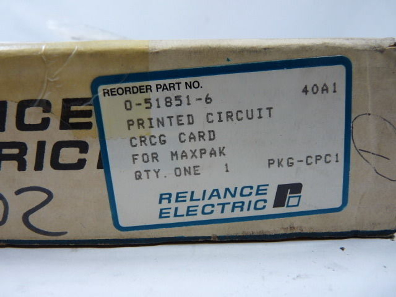 Reliance 0-51851-6 Regulator PLC Board CRCA ! NEW !