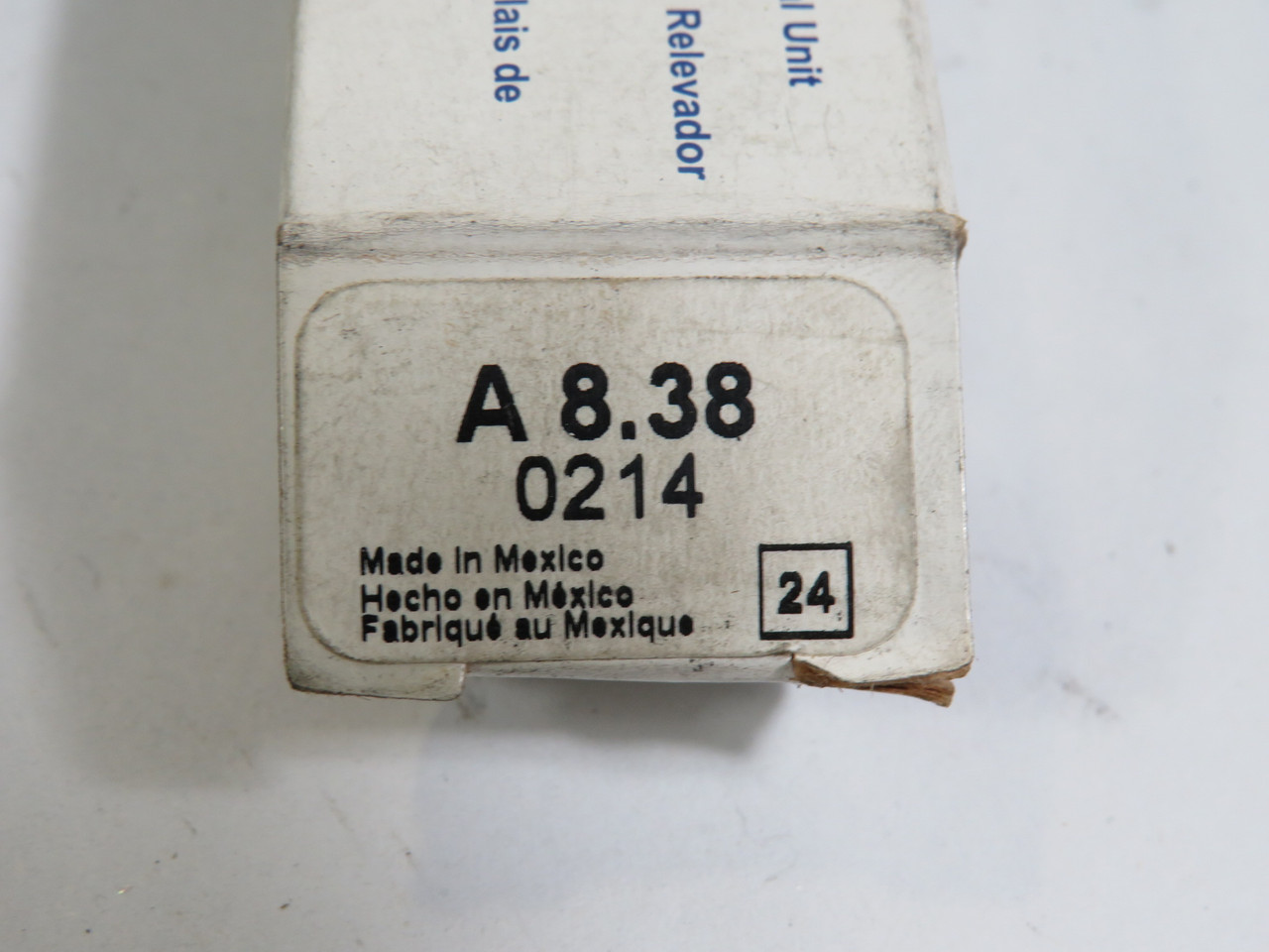 Square D A8.38 Overload Relay Thermal Heating Element *Missing Screws* ! NEW !