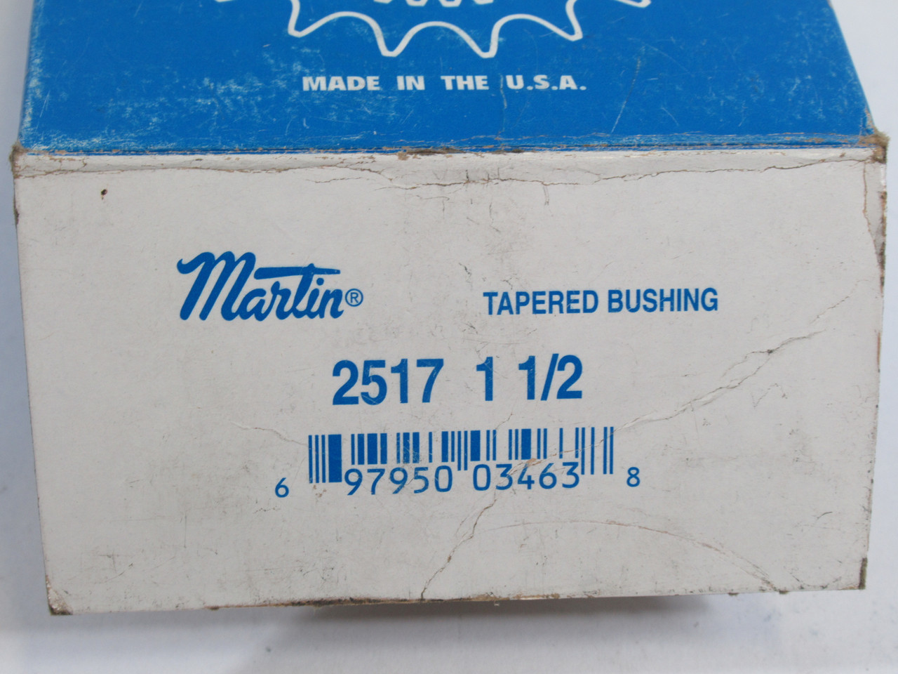 Martin 2517-1-1/2 Taper Bushing 1-1/2" Bore 1-3/4 LTB *No Hardware* ! NEW !