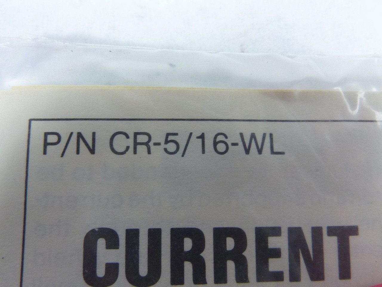 Current Ring CR-5/16-WL Indicator With Wire Leads RIPPED BAG NWB