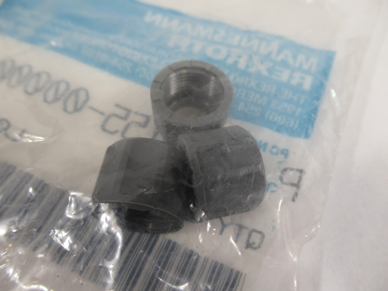 Rexroth P-068155-00000 Pneumatic Tube Nut 3/8OD 3-Pk ! NWB !