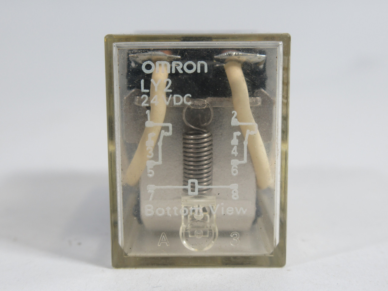 Omron LY2-DC24 Relay 24VDC 12A 8-Pin USED