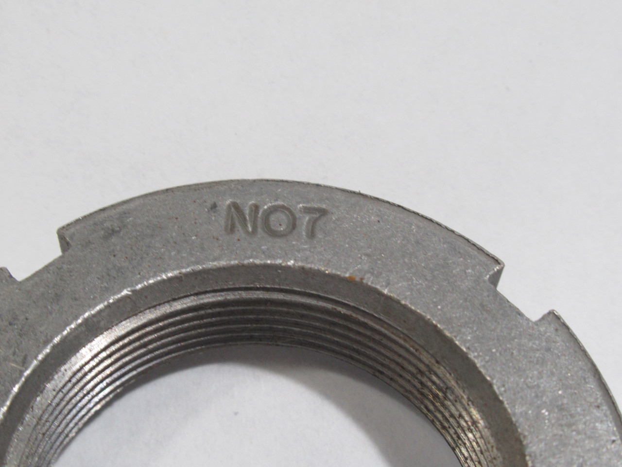 Generic N07 Threaded Shaft & Bearing Locknut 2-1/8" OD ! NOP !