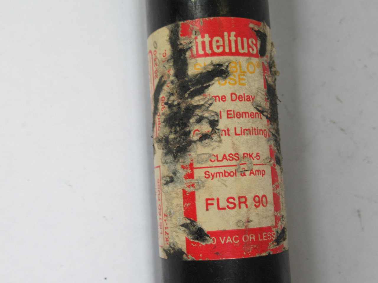 Littelfuse FLSR90 Slo-Blo Fuse Class RK5 90A 600VAC 300VDC USED