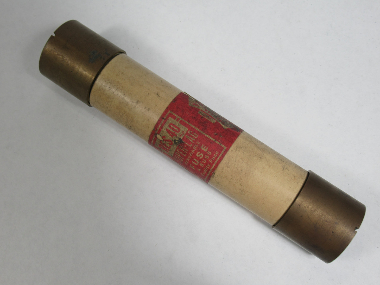 Bussmann Super-Lag RES40 Renewable Fuse 40A 600VAC USED