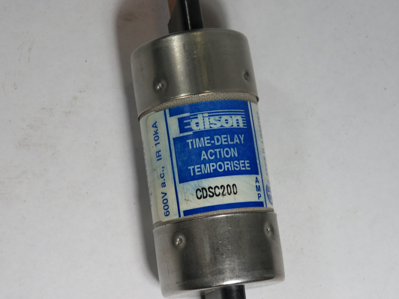 Edison CDSC200 Time Delay Type D Fuse 600VAC 200A USED