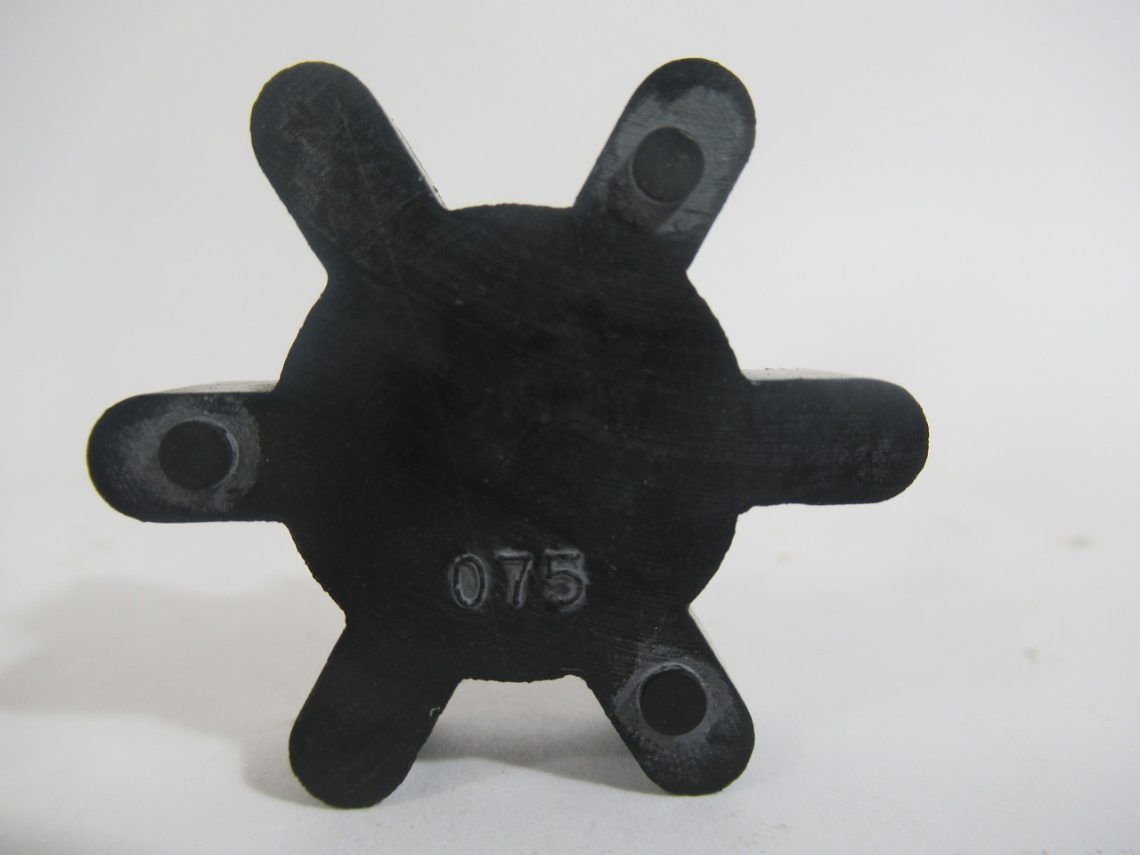 Generic 075 Jaw Coupling Spider Insert 6 Teeth 1-1/4"OD 7/16"Thick USED