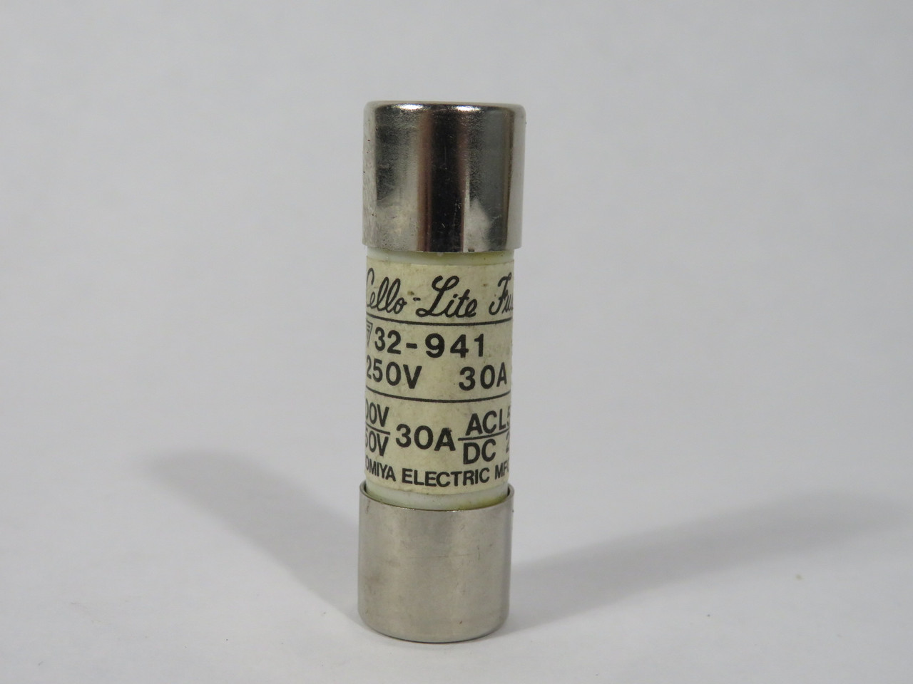 Utsunomiya PC1-30A Cello-Lite Fuse 30A 500VAC 250VDC USED