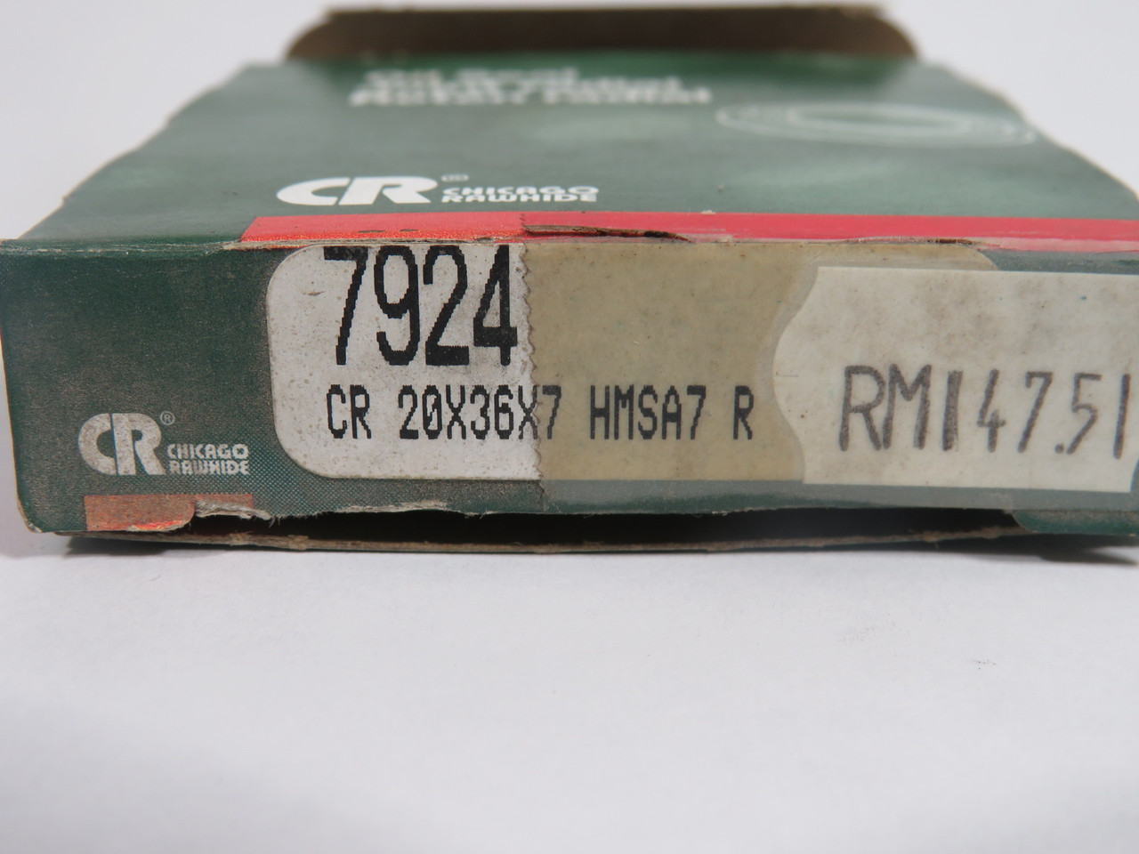 Chicago Rawhide 7924 Nitrile Oil Seal 20mm ID 36mm OD 7mm W Koyo SHELF WEAR NEW