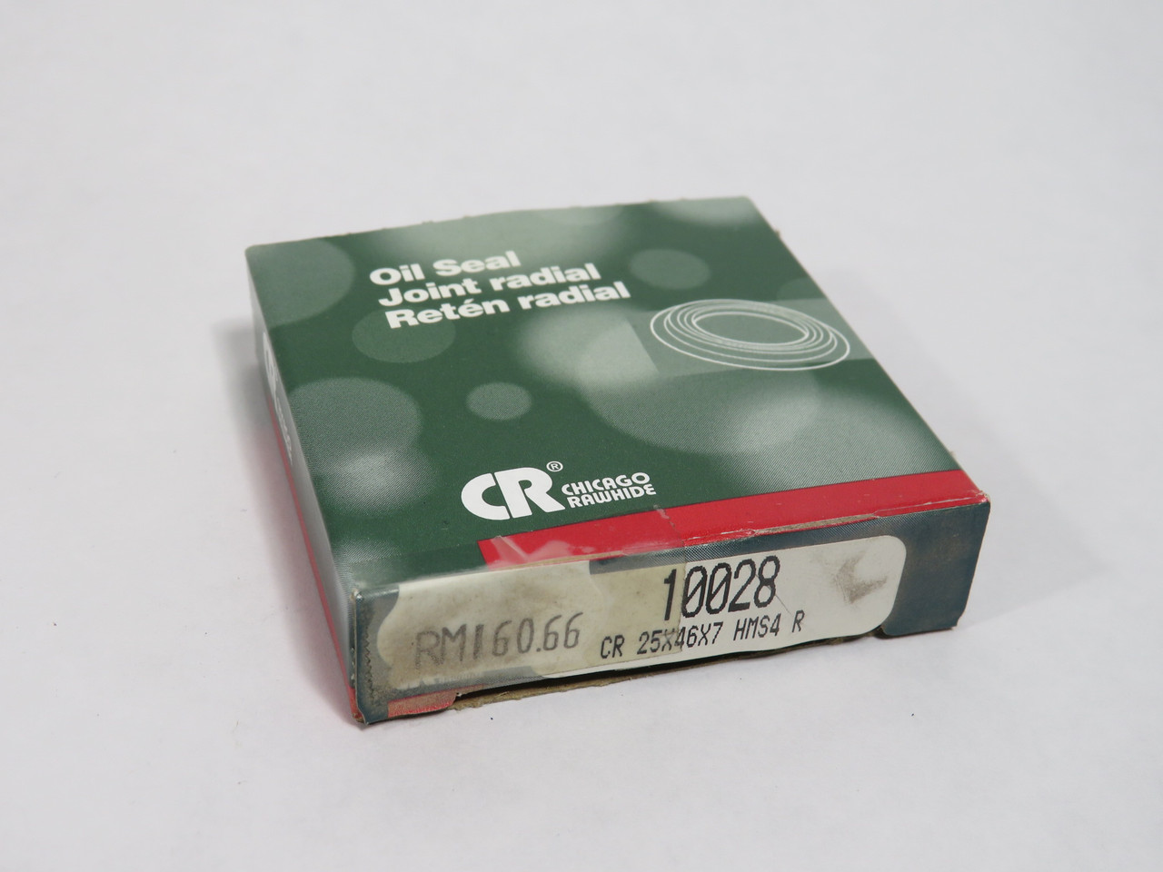 Chicago Rawhide 10028 Nitrile Oil Seal 25mm ID 46mm OD 7mm W KOK NEW