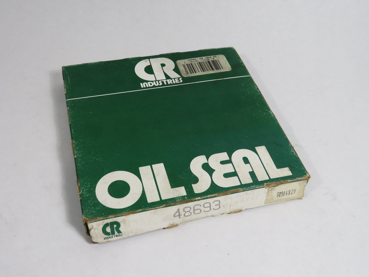 Chicago Rawhide 48693 Oil Seal 4.875" ID 6.001" OD 0.5" W SHELF WEAR NEW