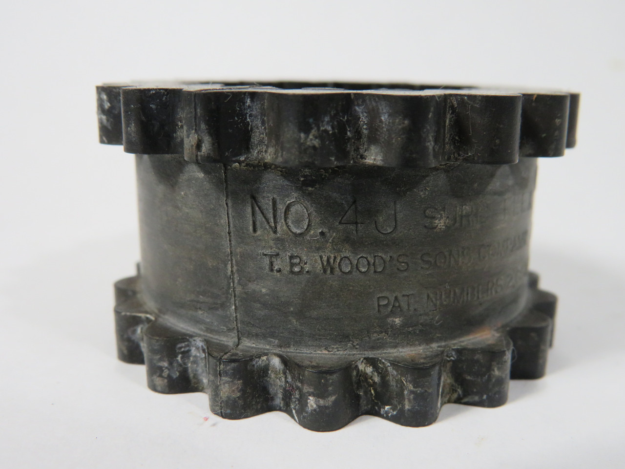 TB Wood's 4J 4JE EDPM Sure-Flex Coupling Sleeve 2-5/16"D 1-1/4"W SHELF WEAR NOP