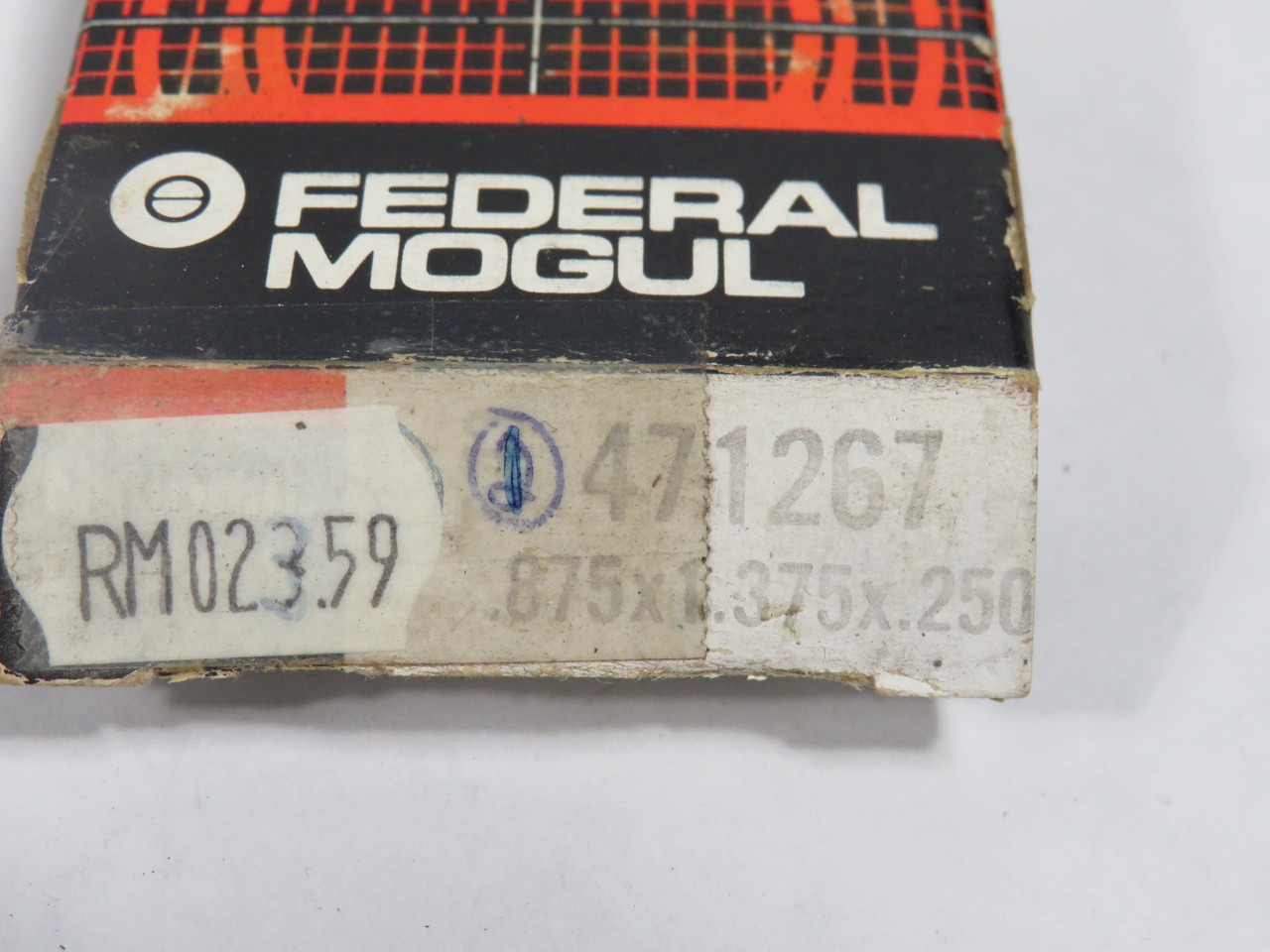 National Federal Mogul 471267 Oil Seal 1.375"OD 0.875"ID 0.250"W SHELF WEAR NEW