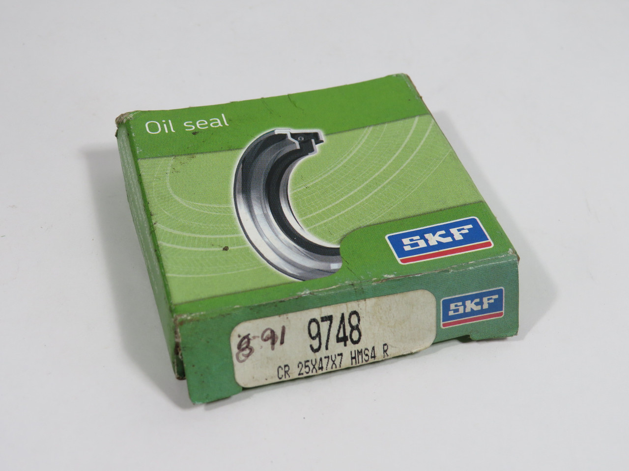 SKF 9748 Nitrile Oil Seal 25mm ID 47mm OD 7mm W BOX DAMAGE NEW