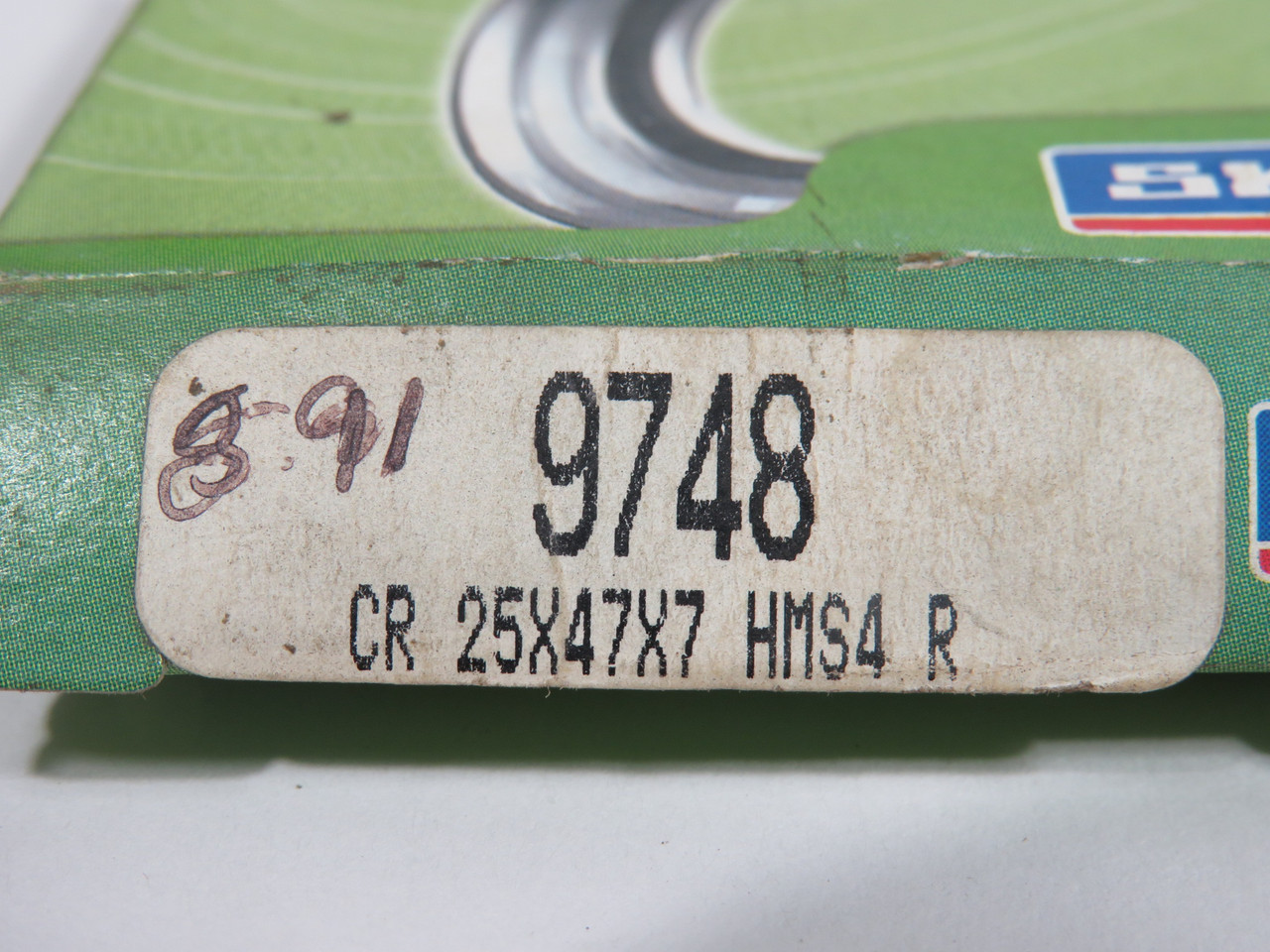 SKF 9748 Nitrile Oil Seal 25mm ID 47mm OD 7mm W BOX DAMAGE NEW