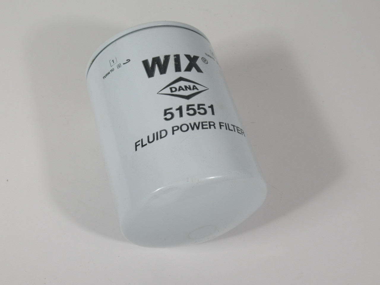 WIX 51551 Spin-On Hydraulic Filter 10micron 3.663" OD 5.209" H SHELF WEAR NOP