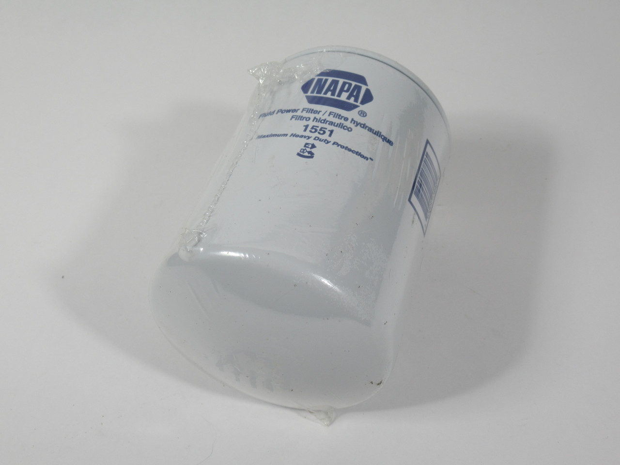 NAPA 1551 Spin-On Hydraulic Filter 10micron 3.663" OD 5.209" H SHELF WEAR NOP