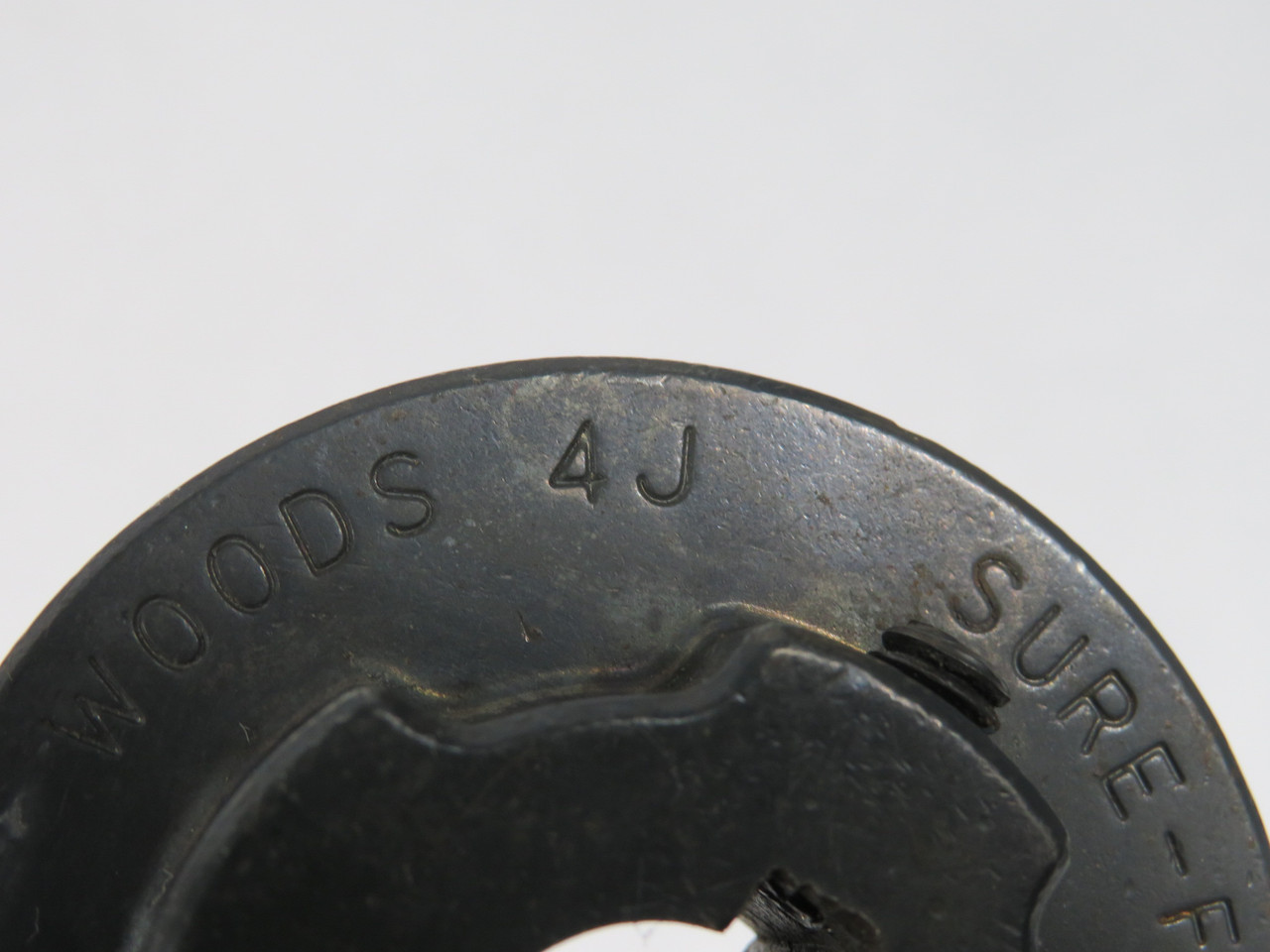 TB Wood's 4J58 Sleeve Coupling Flange 5/8" ID 2-1/2" OD 1-5/8" Hub REBORED USED