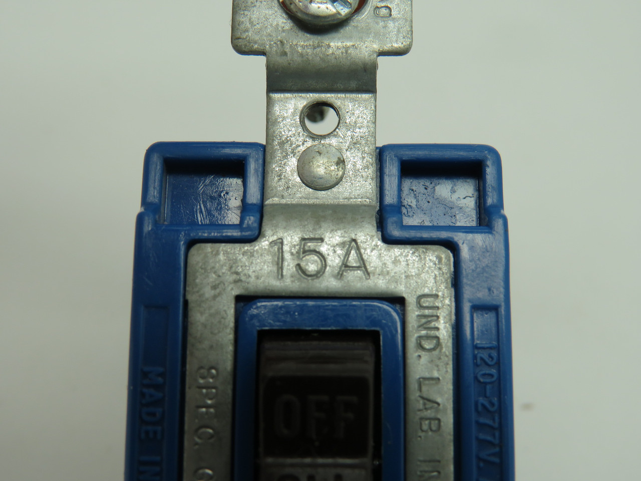 Hubbell 1201B Brown Toggle Switch 15A 120-277V 1-Pole USED