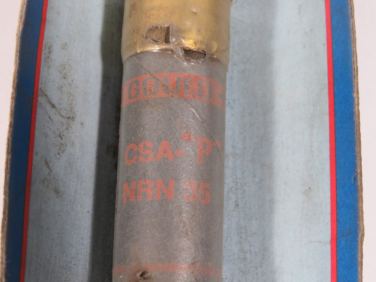 Gould NRN35 One-Time Fuse 35A 250V SHELF WEAR NEW