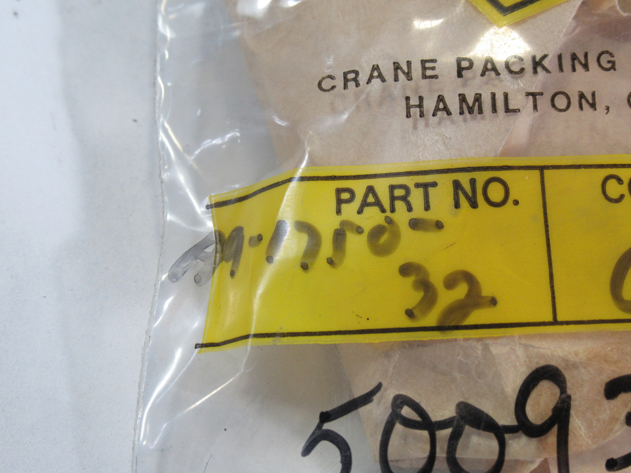 John Crane A9-1750-32 Slotted O-Ring 1-3/4" Code Q NWB