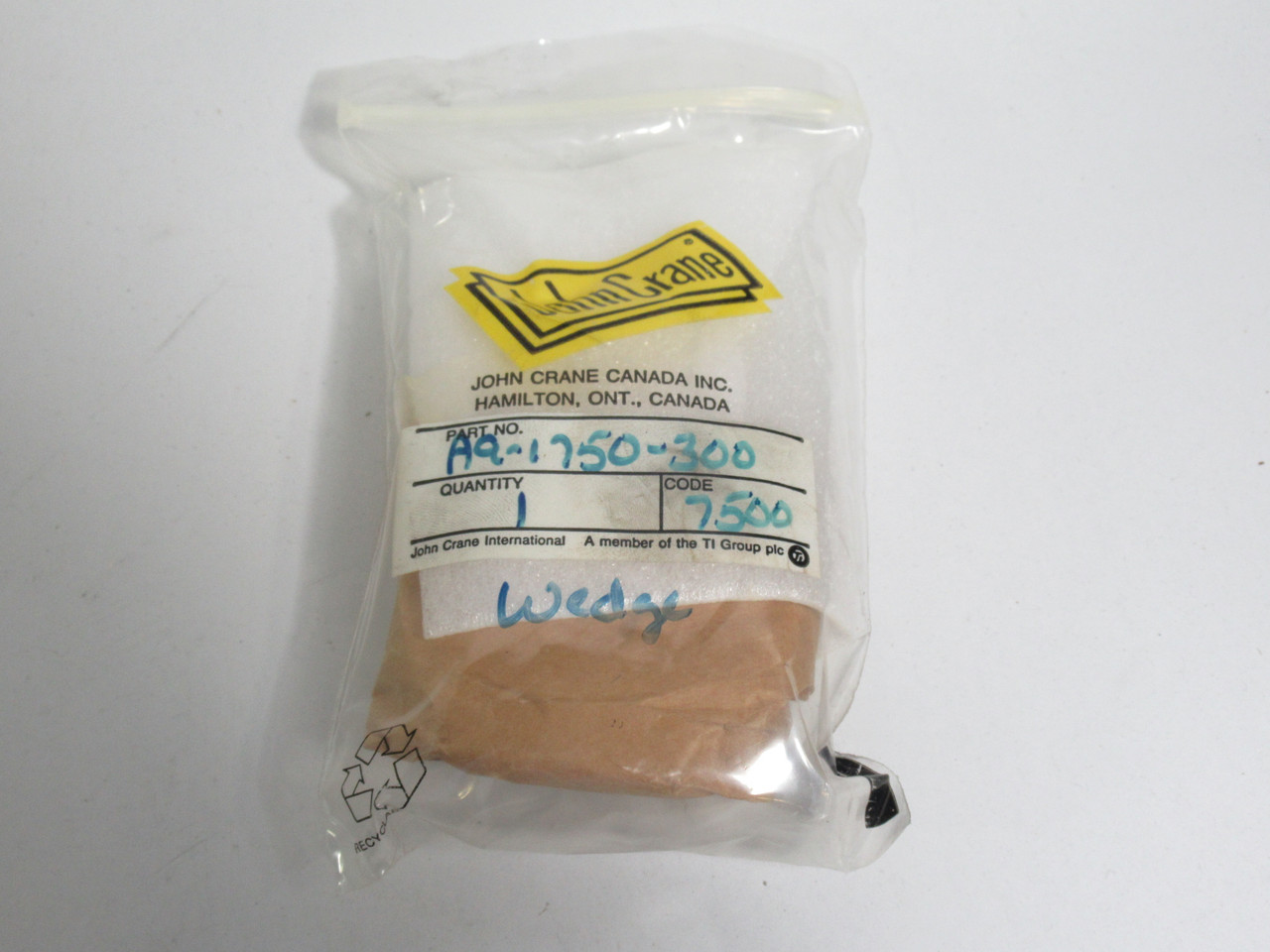 John Crane A9-1750-300 Slotted O-Ring 1-7/8" Code 7500 ! NEW !
