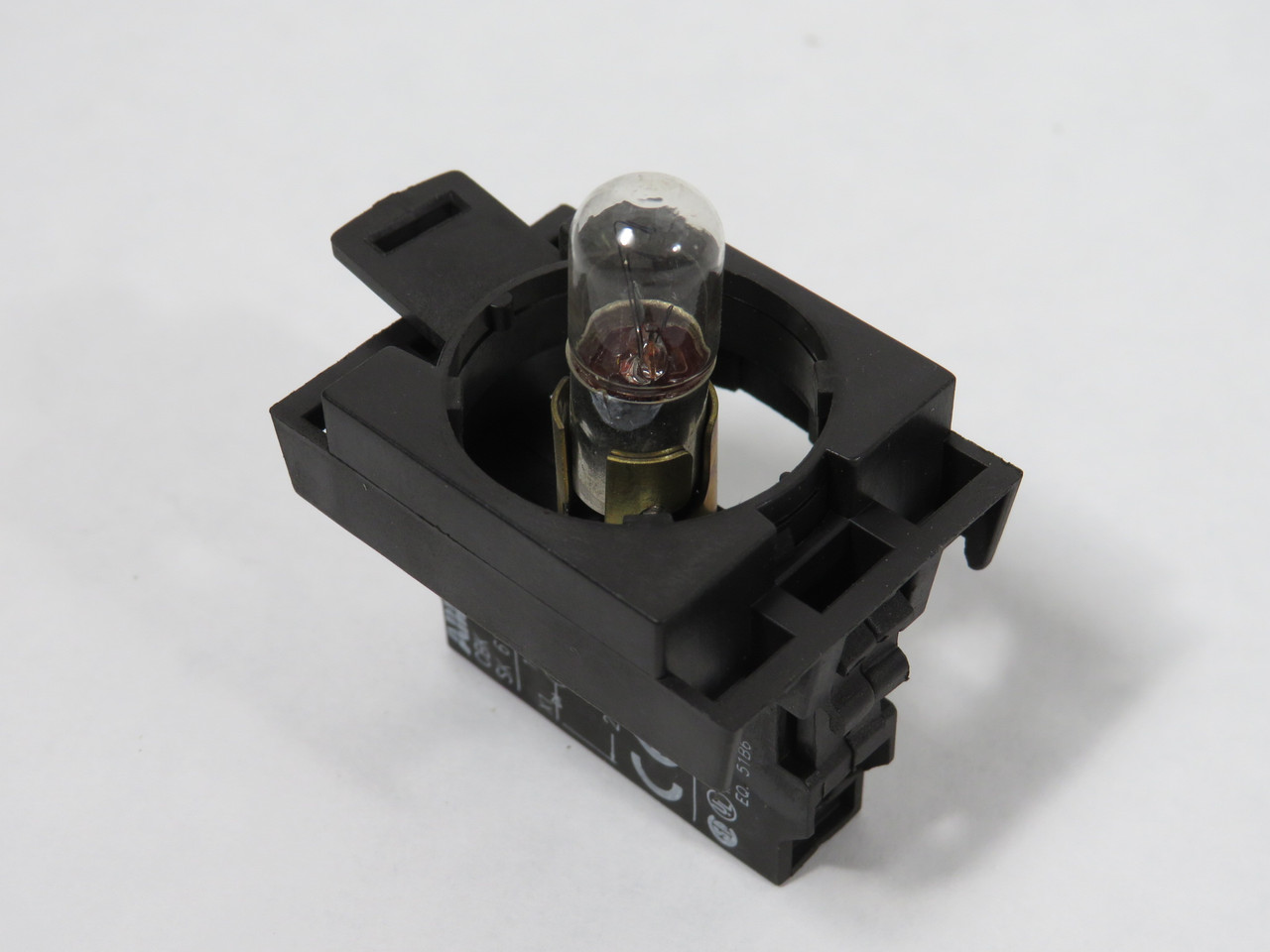 ABB KCBH-003 Lamp Block and Holder C/W Bulb 230V Supply 130V Bulb 2W USED