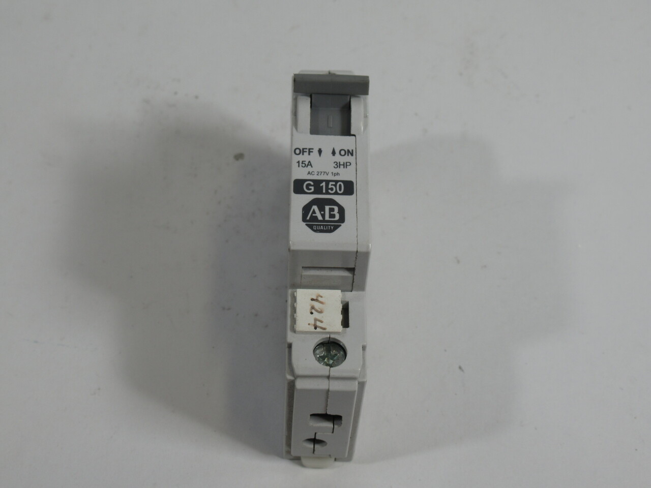 Allen-Bradley 1492-CB1-G150 Series C Circuit Breaker 277VAC 65VDC 15A USED