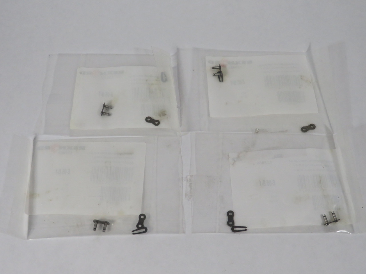 Rexnord E-05-B-1 Connecting Chain Link 8mm Pitch Lot of 4 NWB